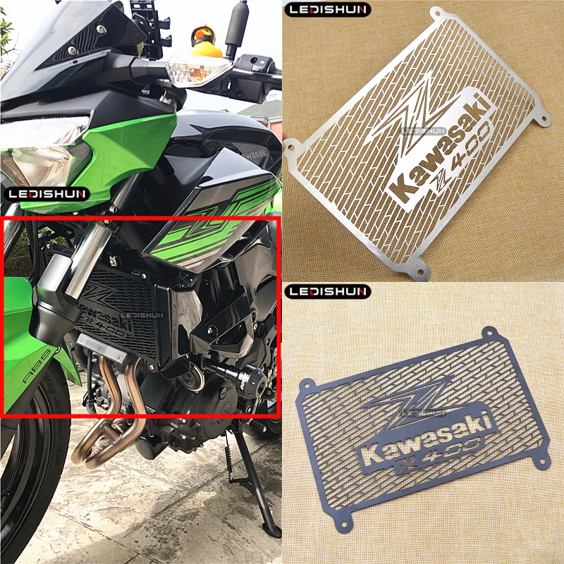 Для Kawasaki Z400 18 19 2019 аксессуары для мотоциклов решетка радиатора крышка защита из