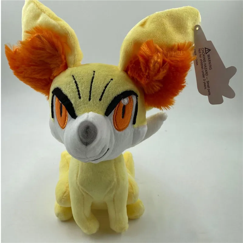 20Cm Pokemon Stuffed Animals &ampamp Plush Fennekin Cartoon Movie Toys Kawaii Doll Gift for Kids 2021 New | Игрушки и хобби