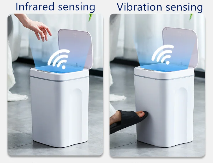 TMISHION Poubelle à détection intelligente Poubelle automatique