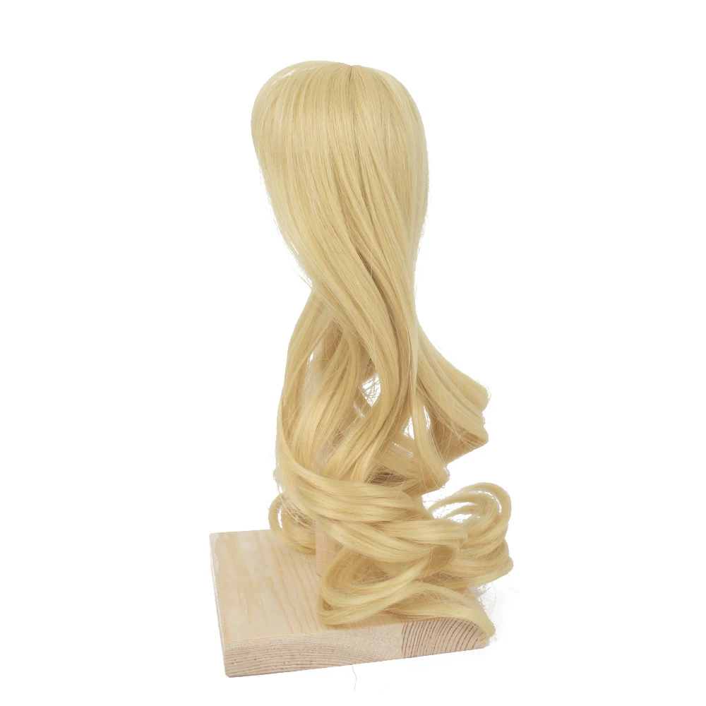 Muziwig 1/3 модные желтые высокотемпературные волокна bjd синтетические для bjd кукольные парики милые кукольные волосы Размер парик кукла аксессуары
