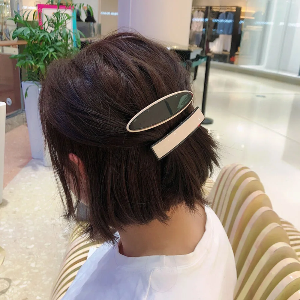 Hair Claw Hair Clips Hair Accessories Elegant Vintage Hair Clip Gothic Solid Hair Barrette Hairpin Hairgrips Claws Korean Accessories for Women Girls