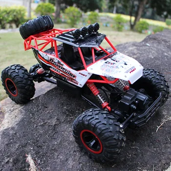 

28cm 1/12 Diecast RC Car 4 Drive Climbing Metal remote Bigfoot vehicle model Desert off-road control Kids adult Toys Truck gift