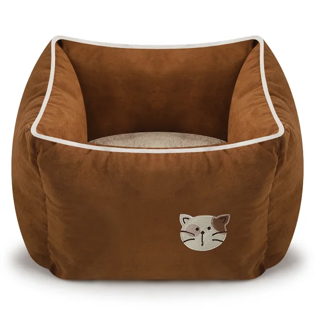 square cat bed