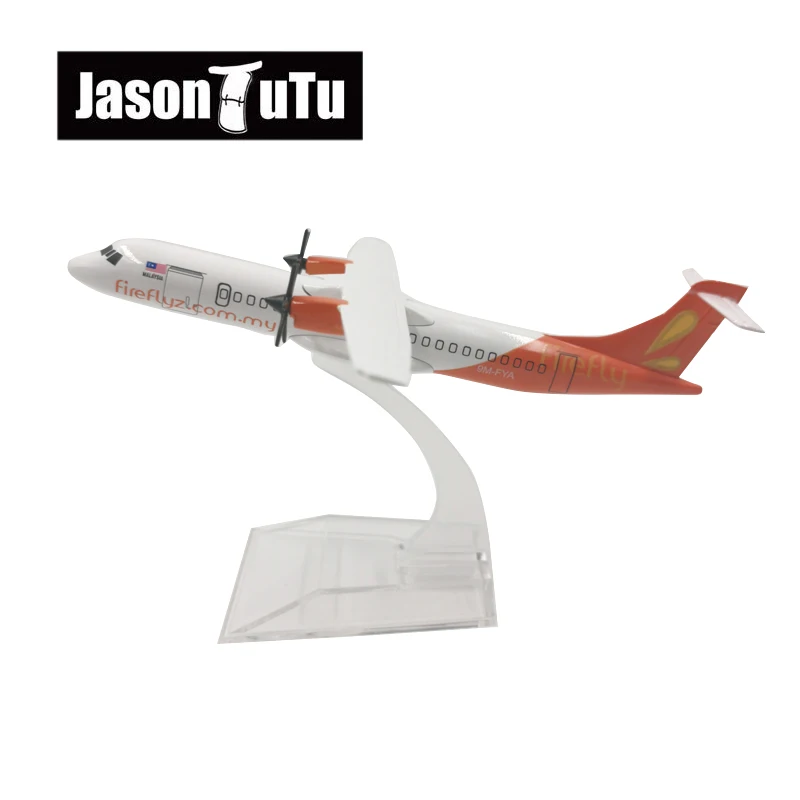 JASON TUTU 16cm Firefly Airlines ATR72-600 Airplane Model Plane Model Aircraft Diecast Metal 1/400 Scale Planes Drop shipping ho scale 1 87 40ft shipping container model railway train cargo box 40 1pc