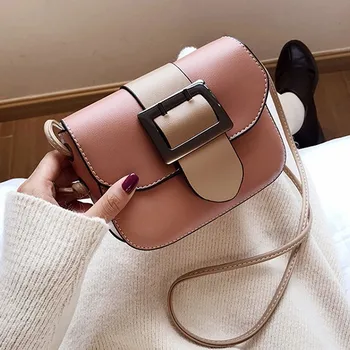 

Women Bag High Quality Shoulder Bag Big Buckle Leather Crossbody Bag For Women Luxury Brand Designer Handbag Clutch Purse