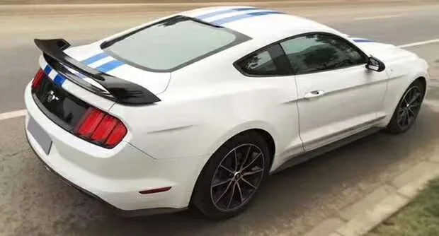 Для ford mustang спойлер GT стиль крючки из высококачественного АБС-пластика на детскую автомобиля задний Багажник крыло грунтовка из лакокрасочного покрытия