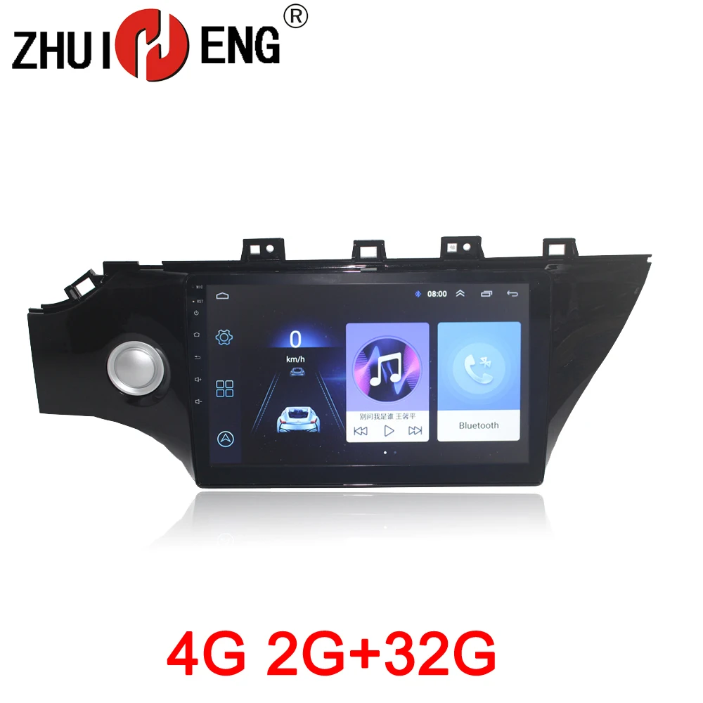 ZHUIHENG 2 din Автомобильный мультимедийный радиоприемник для KIA K2 Rio 2017 dvd плеер GPS