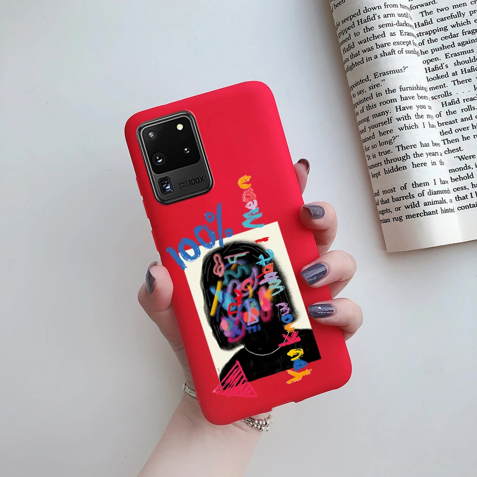 Silicone Painting Cute Soft Slim Phone Case Cover