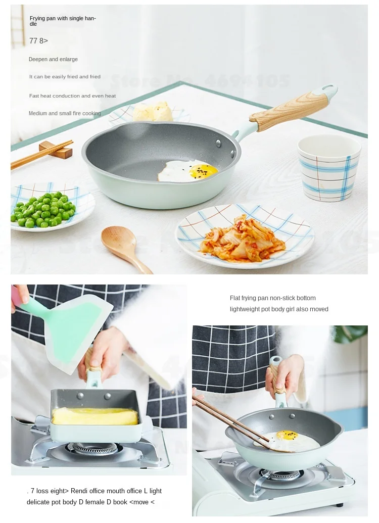 Hexclad Cookware Cooking Pan Non Stick Frying Ramen Hot Soup Skillet Milk  Pot Breakfast Egg Crepe Kitchen Utensils Pots and Pans - AliExpress