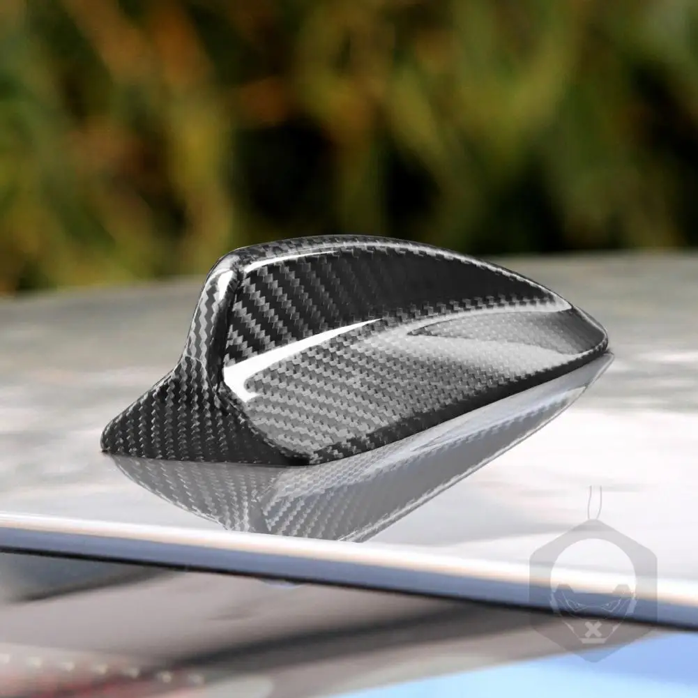 Carbon Fiber Shark Fin Antenna Cover Punch Free Luxurious Aerial Modification Accessories for BMW Series E91 X1 E84 | Автомобили и