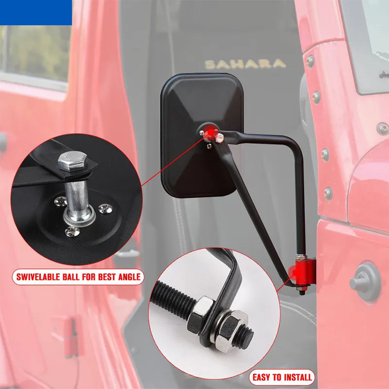 Actualizar 79+ imagen 1994 jeep wrangler side mirrors Abzlocal.mx