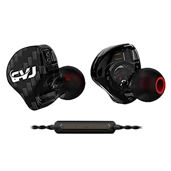 

CVJ CSA 1BA+1DD Hybrid Driver HIFI in Ear Monitor Sports Noise Cancelling Earbuds with 2Pin Replacement Cable(with Mic)