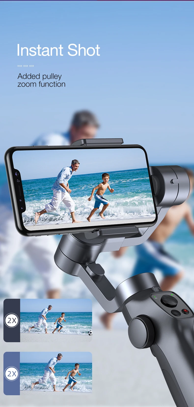 3-Axis Handheld Gimbal Stabilizer (3)