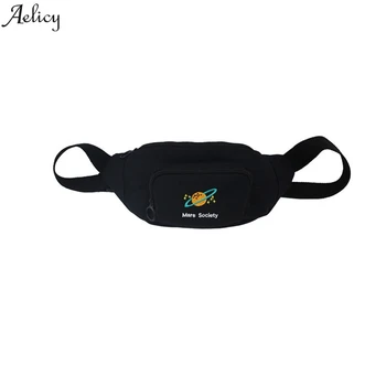 

Aelicy Waist Bag Sport Canvas Adjustable Belt Handbag For Phone Key Messenger Crossbody Bag Chest Bag Shoulder Bag Women