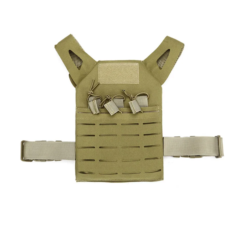 야외 위장 전투 폭행 조끼 전술 Molle 아동 조끼