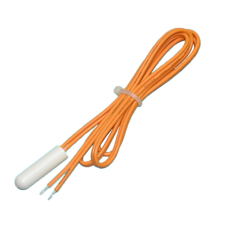 10K refrigerator freezer temperature sensor probe for LG/ Midea/ Meiling universal fridge ice box parts (round head)