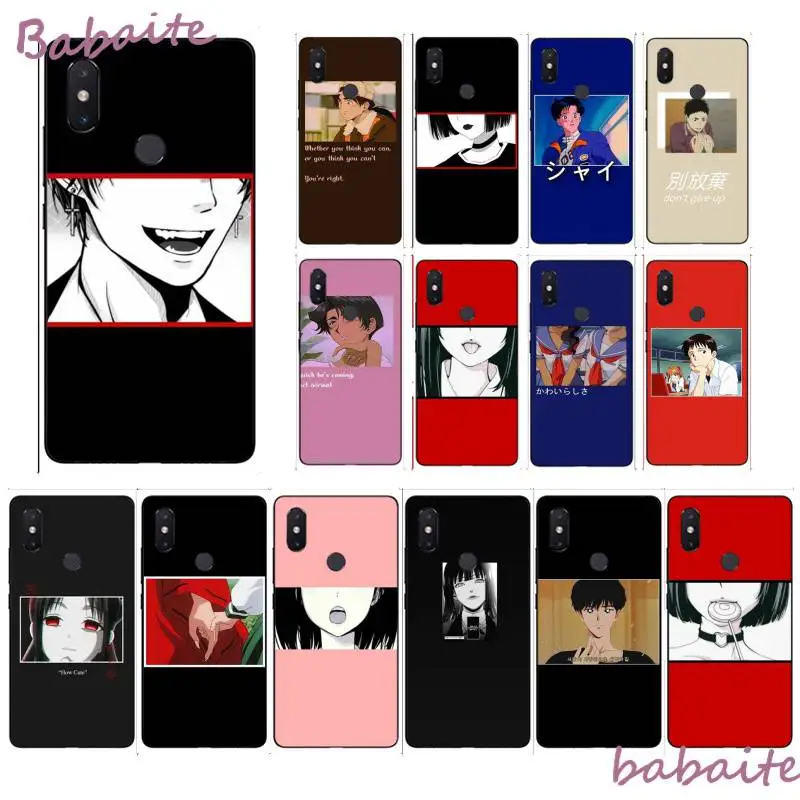 Babaite COOL Anime Art для мальчиков и девочек мягкий силиконовый чехол из ТПУ Для XiaoMi MI mix2s