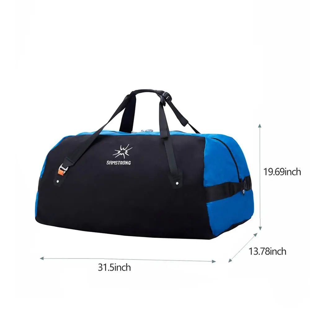 120L дорожные сумки мужские винтажные большая вместительность 100L Холщовая Сумка переносная сумка для багажа Повседневная сумка для отдыха на открытом воздухе Дорожная сумка
