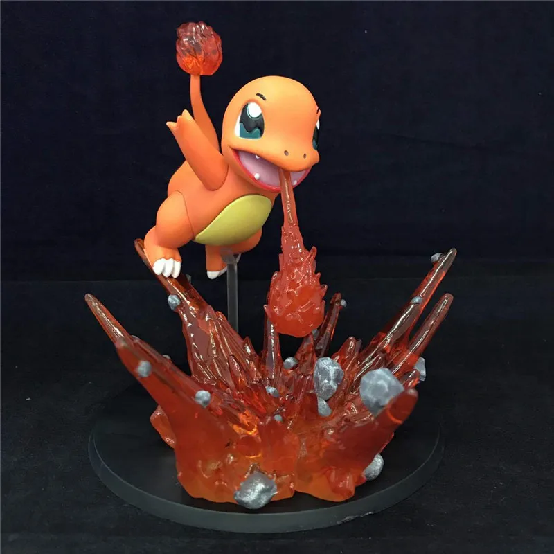 

Pokemon GK Charmander Action Figures Pocket Monster Fire Dragon Collection Model Toys Christmas Gift