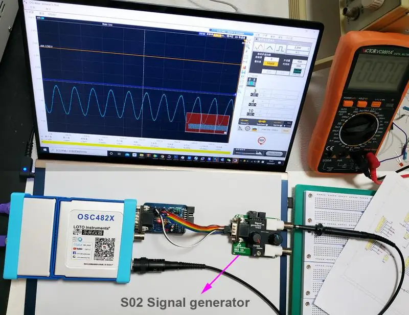 LOTO open source DIY expansion board PCB---How to fully tap the DIY potential of your oscilloscope?