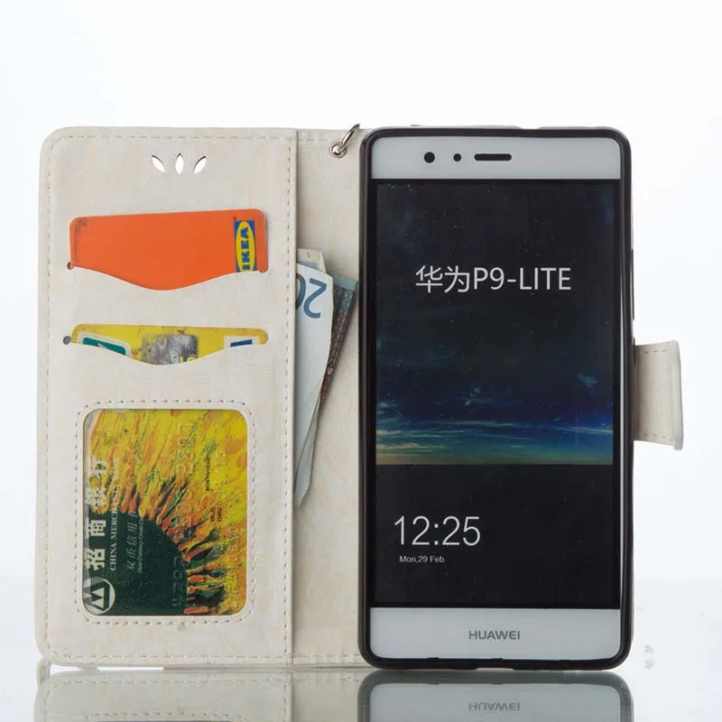 Модный кошелек Флип из искусственной кожи чехол для huawei P9 Lite mini P8 Lite Honor 9 Lite 6 8 5C 5X 4C G Play mini Y360 чехол B124