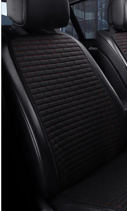 Cuscino Auto Impermeabile Universale In Pelle PU - Coprisedile Posteriore Nero, Antiscivolo Con Tasca - Foto 10