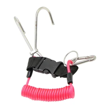 

Outdoor Diving Reef Hook Stainless Steel Diving Double Hook Quick-Release Hook Outdoor Underwater Sport Accessy New Hot