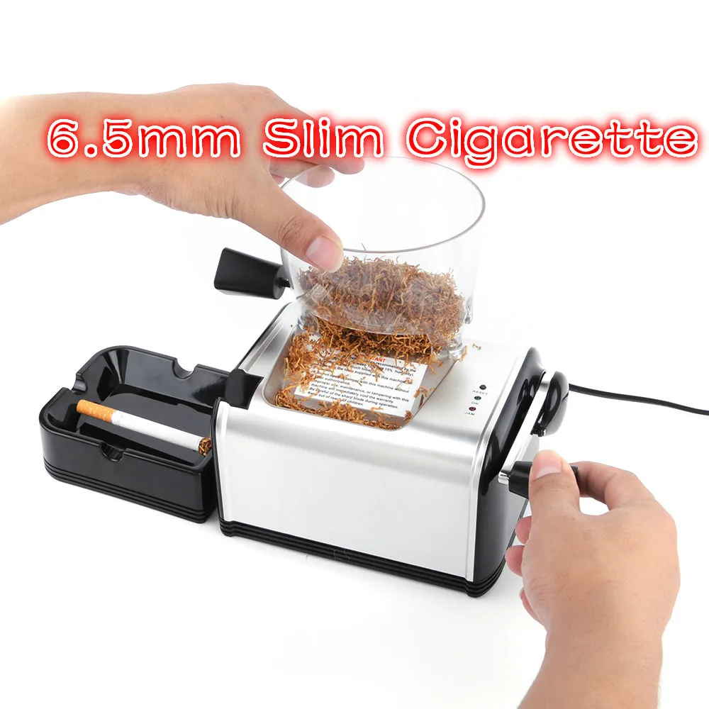Cigarette 6.5mm 6,5 мм тонкая сигарета, электрическая автоматическая машина для скручивания сигарет, автоматическая машина для скручивания сигарет - Цвет: Cigarette 6.5mm