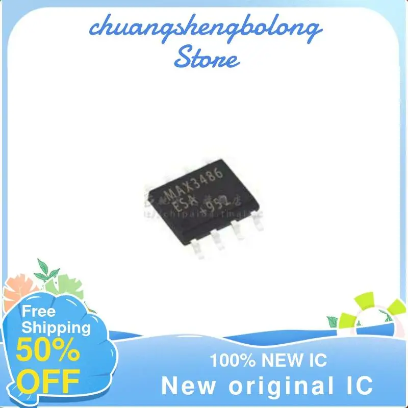 

10 шт MAX3486ESA + T SOP8 RS-422 RS-485 новый оригинальный IC