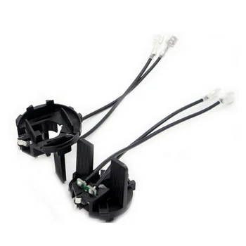 

YY Xenon H7 HID Light Bulb Lamp Car Headlight Bulbs Base Holder Adaptor Adapter For Tiguan/Golf 6 7/Scirocco/Sharan/Touran