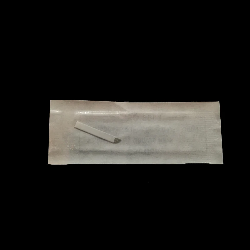 11pin-Needles-Permanent-Makeup-Blades-Manual-Eyebrow-Tattoo-Pen-Blades-Free-Shipping-11