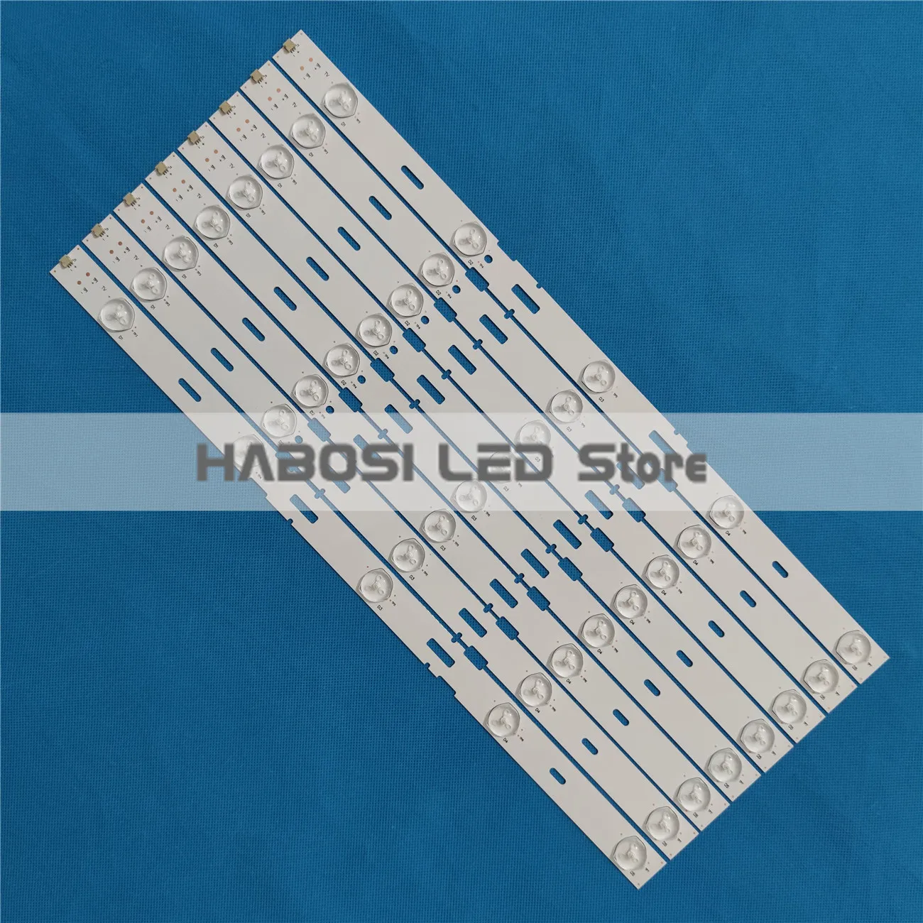 100% New 8pcs/Kit LED strips for GRUNDIG TV 40 VLE 5425 WG 40VLE 40VLE5425 5520 40VLE5520 | Лампы и освещение