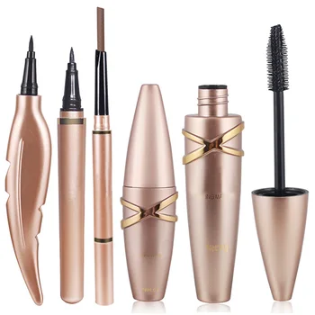 

Big Eyes Makeup Series Black Eyeliner Pencil Waterproof Mascara Feather Liquid Eye Liner Pen Cosmetics Eyebrow Pencil Pigment