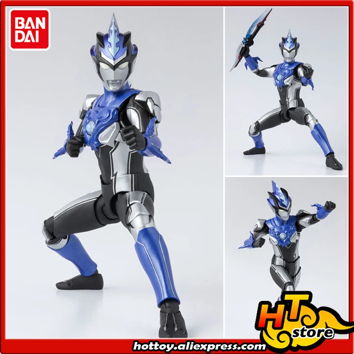 100% Оригинальные фигурки BANDAI Spirit Tamashii Nation S.H. Фигурка SHF-Ultraman Blu Aqua | Игрушки и хобби