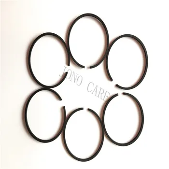 

6pcs 34mm * 1.2mm Grass trimmer Piston Ring Set Fit Chinese 1E34F Brush Cutter CG260 BC260 26CC Trimmer Cylinder Parts