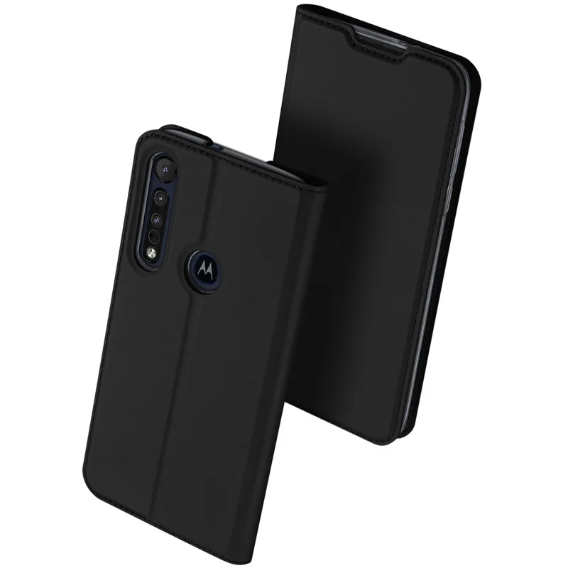 Кожаный флип-чехол DUX DUCIS для Motorola Moto G8 Plus Play One Macro Book Wallet Coque Cover