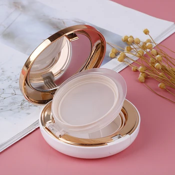 

1Pcs Arrival Empty DIY Air Cushion Puff Box BB Cream Container Dressing Case With Air Cushion Mirror