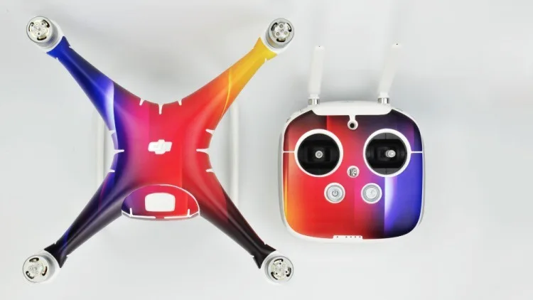 Pgytech DJI Elves 4 клейкая бумага импортный материал водонепроницаемый не выцветает хорошая слеза без клея Специальное Предложение обработка