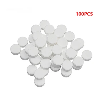 

100pcs Condensed Effervescent Tablet Wiper Car Windshield Glass Washer Solid Wiper Clean Tool Compact Pills Effervescent Tablets