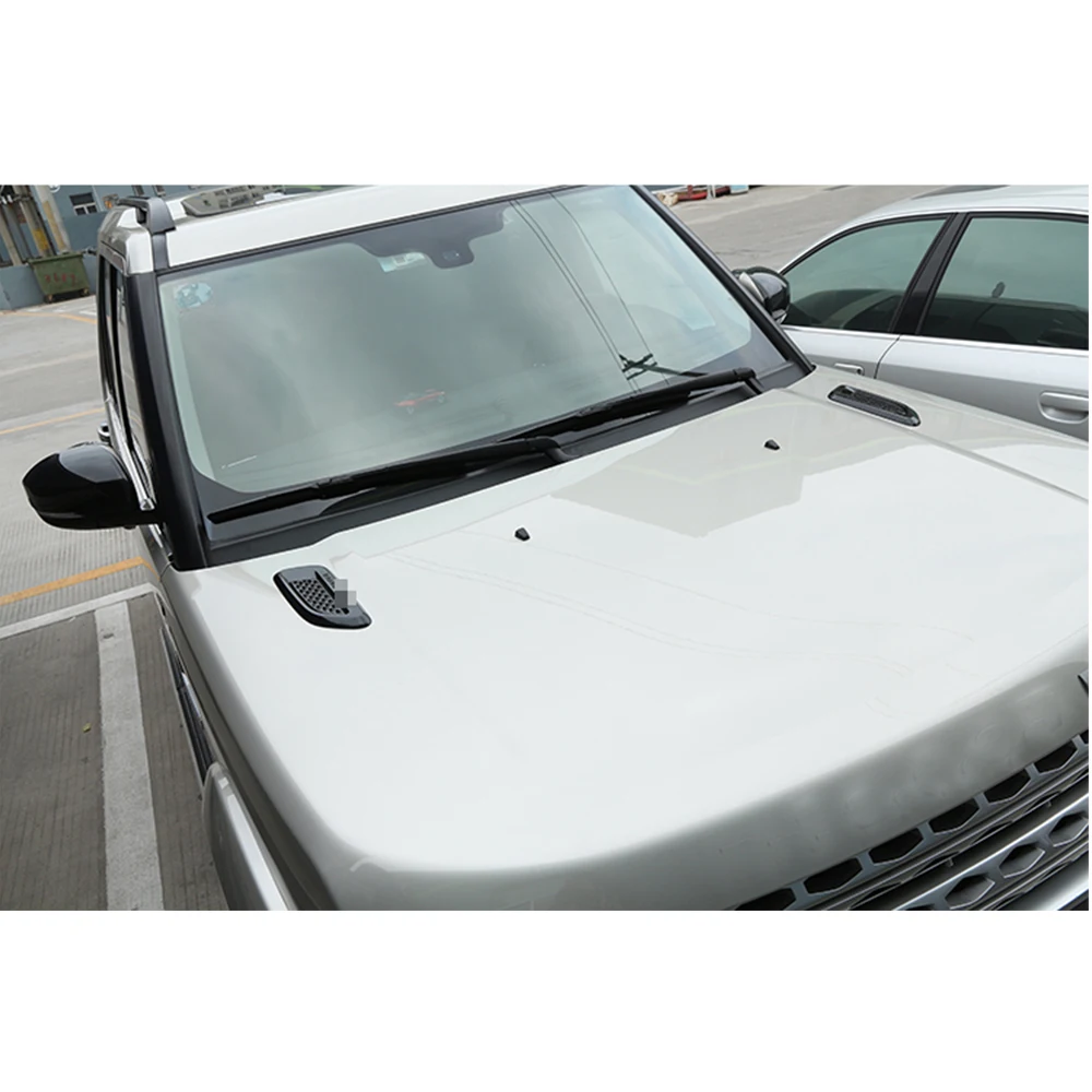 Автомобильные аксессуары для Land Rover Discovery Sport LR4 для Range Rover Evoque Vogue Hood Air Vent Outlet крыло отделка наклейки 2 шт