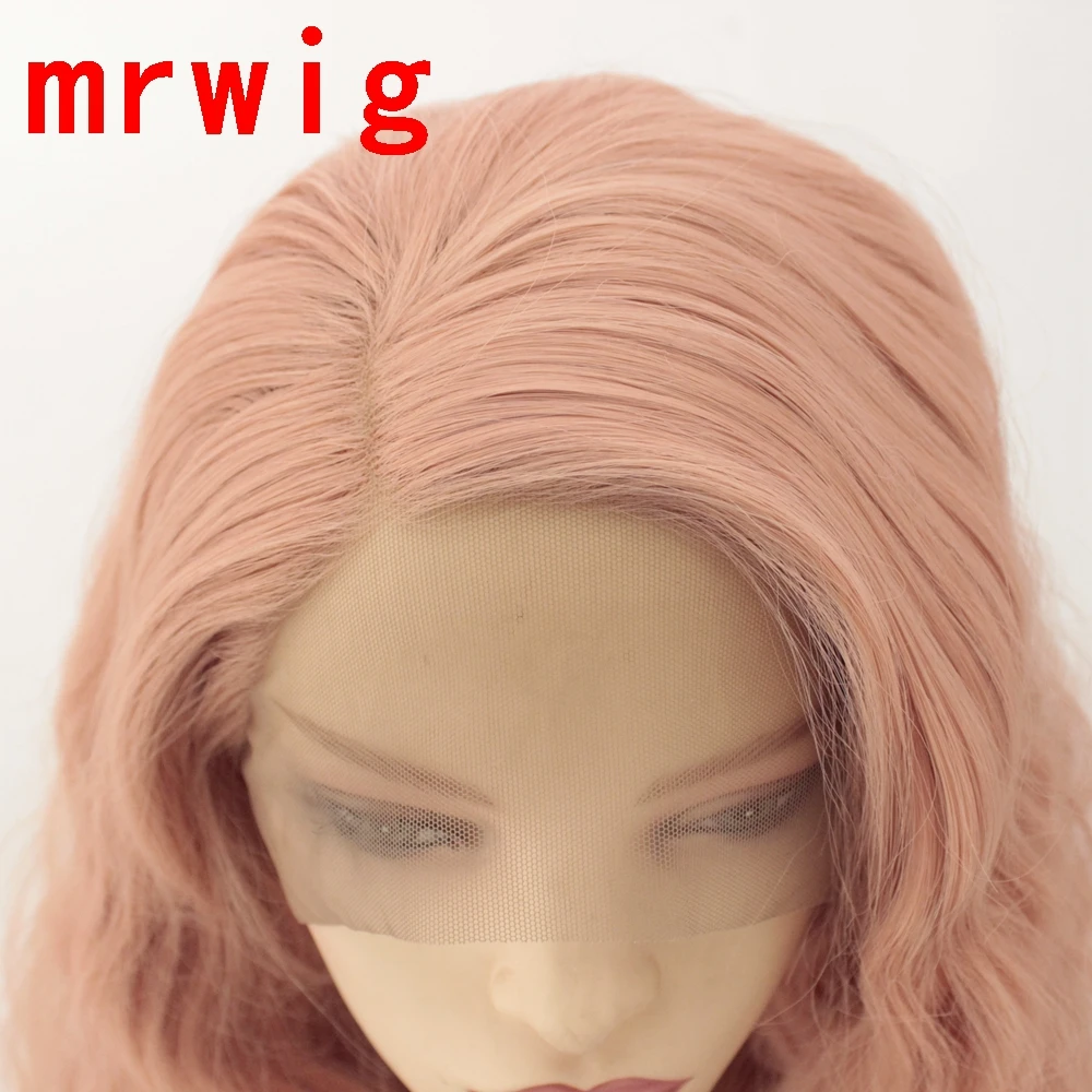 MRWIG коричневые корни Омбре блонд 27# смешанный 613# цвет волос синтетическое Термостойкое волокно