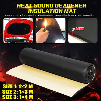 

8.5mm Universal Car Auto Sound Deadening Automotive Deadener And Insulation Mat 2/3/4M
