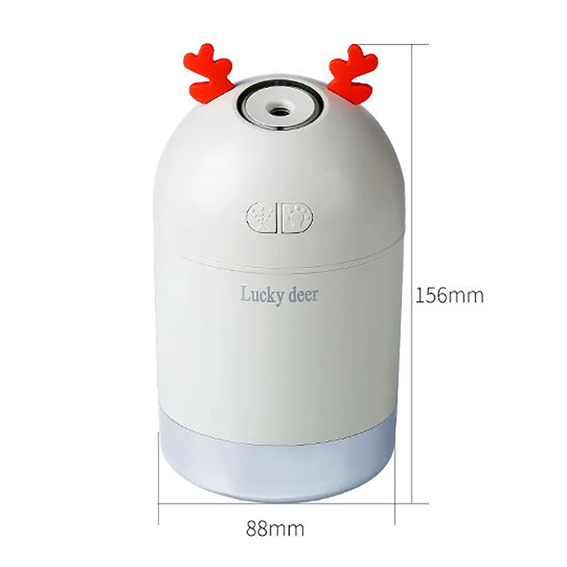 Lucky Deer USB мини увлажнитель воздуха 400 мл Автомобильный увлажнитель воздуха ароматерапия диффузор эфирного масла