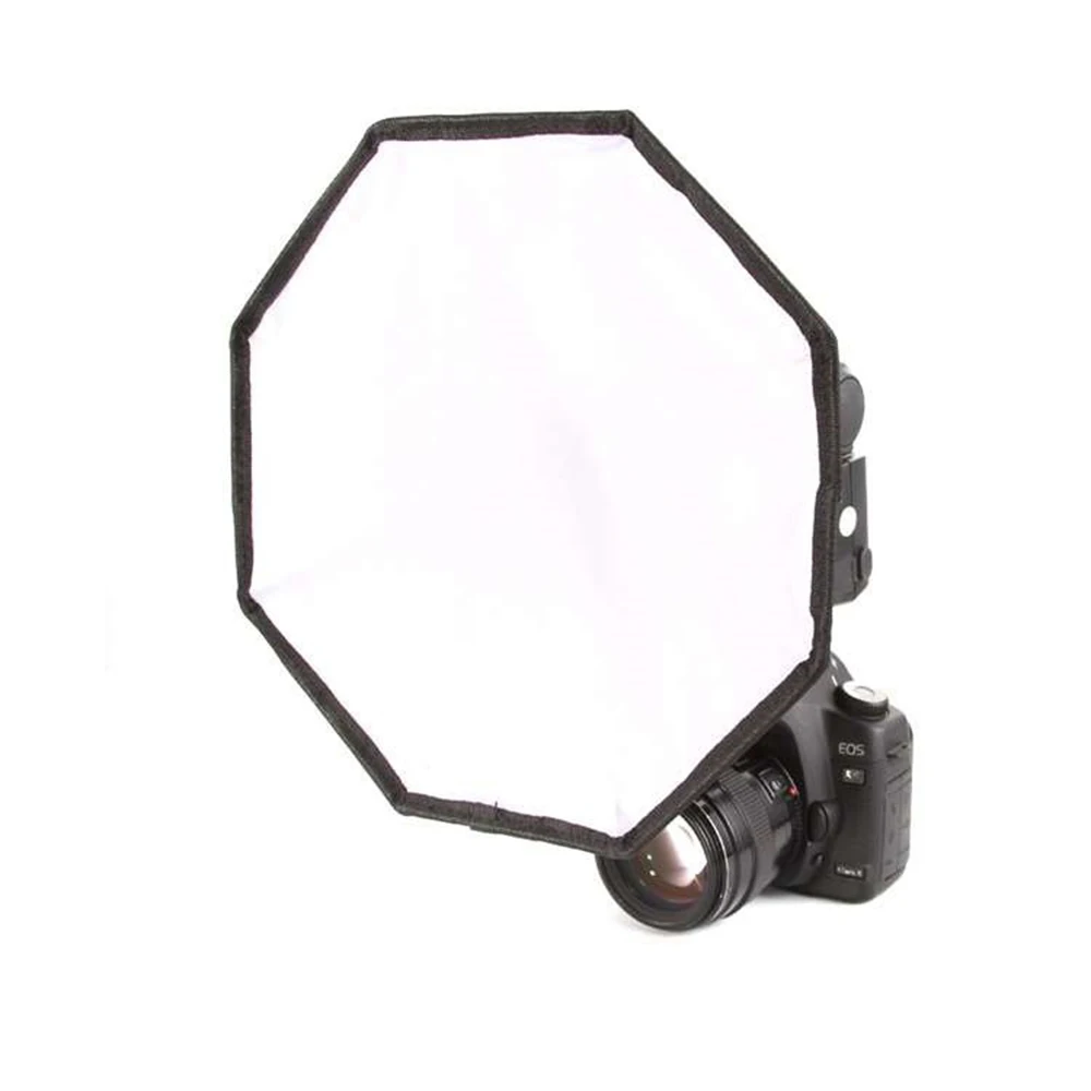 Мини-вспышка Softbox софтбокс для фотостудии 30 см/1" с диффузором для вспышки профессиональной 8 квадратные крепления объектива Цифрового Фотоаппарата Canon блиц-вспышка для камеры Nikon Lightsphere