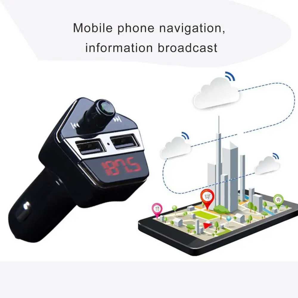 Автомобильный gps позиционирование MP3 с приложением поиск автомобиля Универсальный двойной порт USB зарядное устройство адаптер для мобильного телефона Автомобильный аксессуар