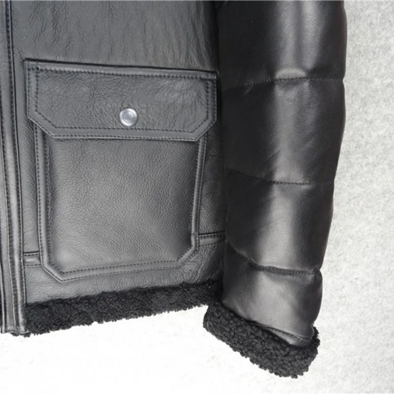 2019-Winter-Thick-Warm-Down-Coats-Male-Slim-Fit-Pocket-Zipper-Outerwear-Luxury-Genuine-Leather-Motorcycle (4)