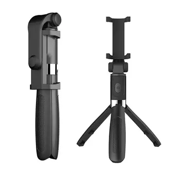 

Mini Tripod 3 in 1 Wireless Bluetooth Selfie Stick For iPhone 8 X 7 6s Plus Foldable Handheld Monopod Shutter Remote Extendable