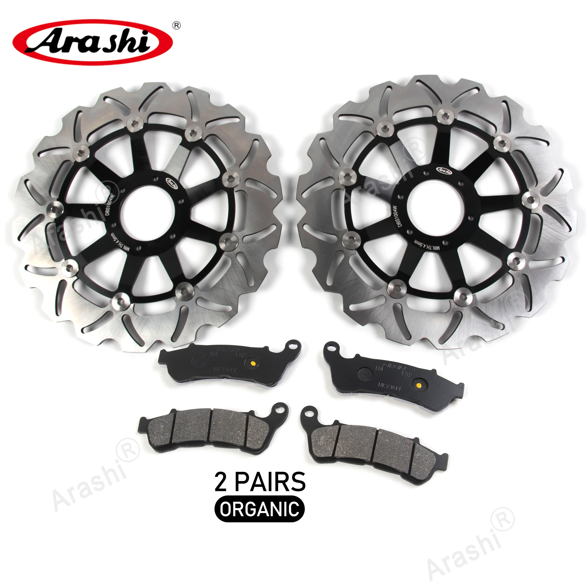 

ARASHI CNC Front Brake Disc Brake Pads For HONDA Crossrunner 800 2012 2013 2014 Front Rotors Pad Motorcycle Accessories