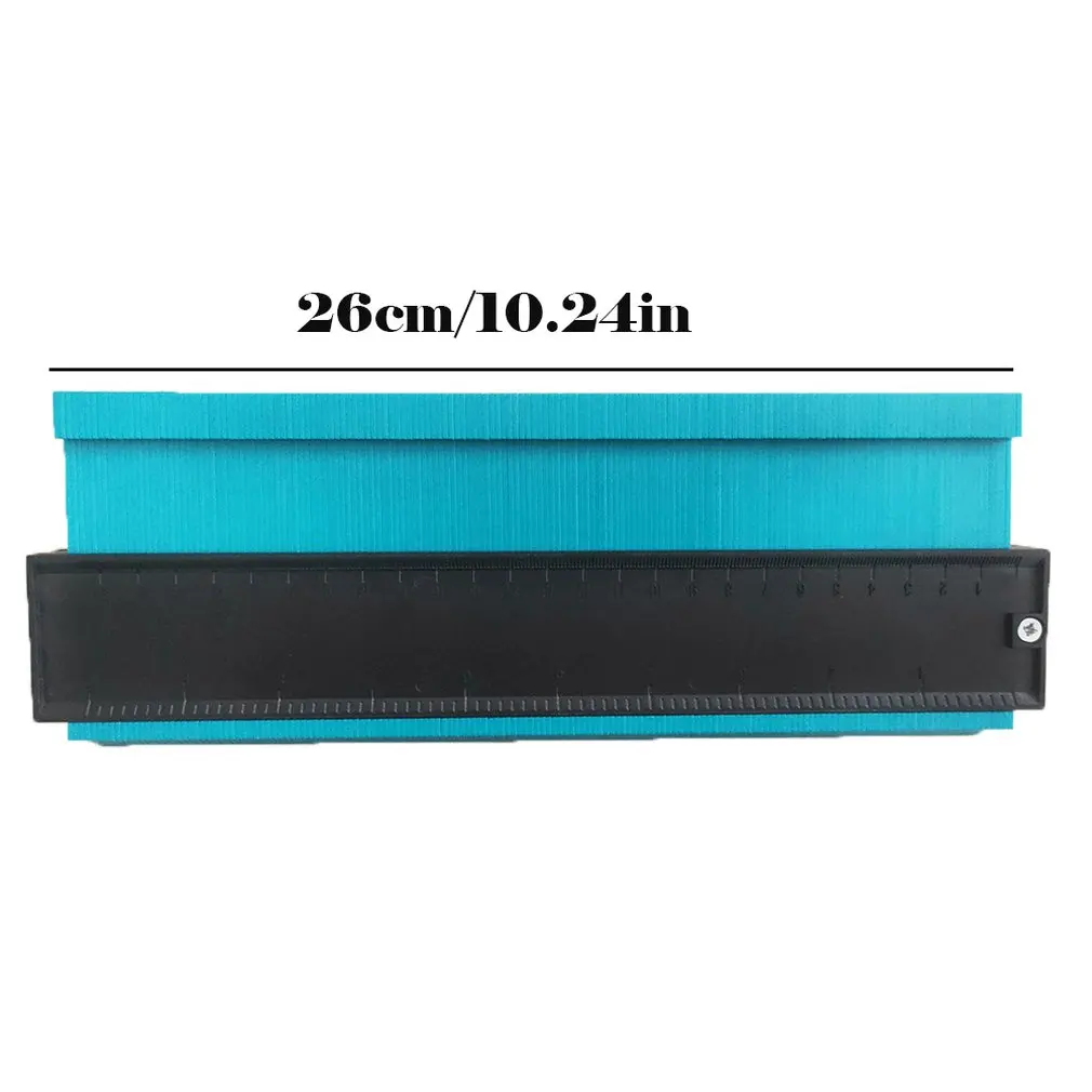 ABS Plastic Stable Irregular Shape Profile Ruler Gauge Durable Measure Irregular Shape Items Irregular Profile Gauge Measur tool