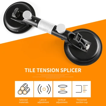 

Portable Professional Glass Lifter Dent Suction Cup Hand Tools Double Handle Home Easy Use Gripper Puller Heavy Duty For Moving